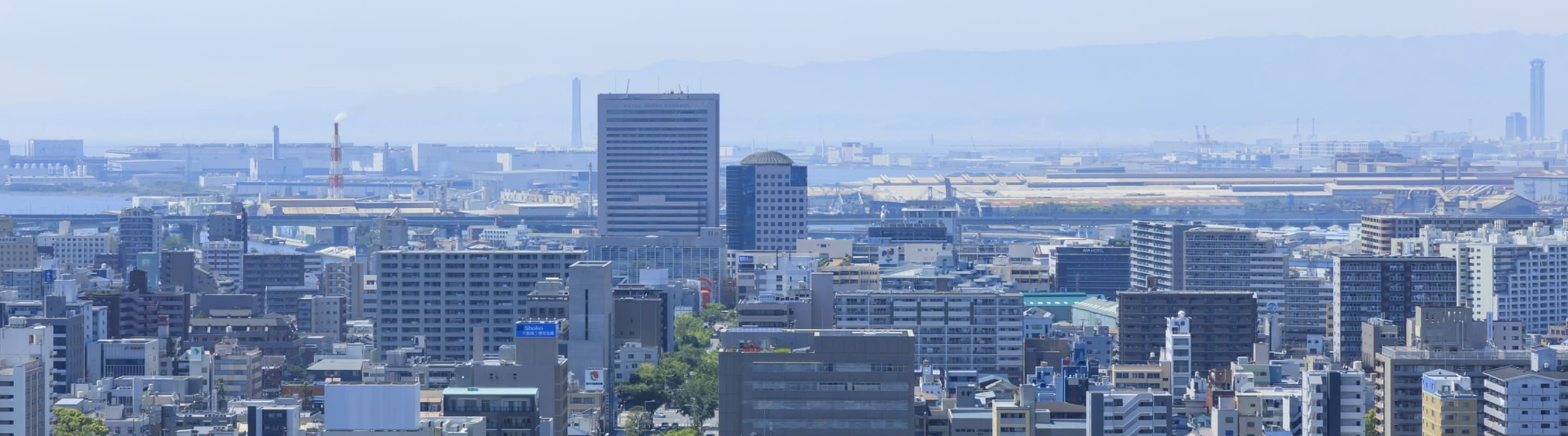 大阪の町並み